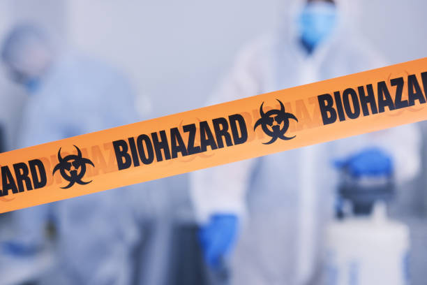 Professional Biohazard technician working in Spirit Lake, ID